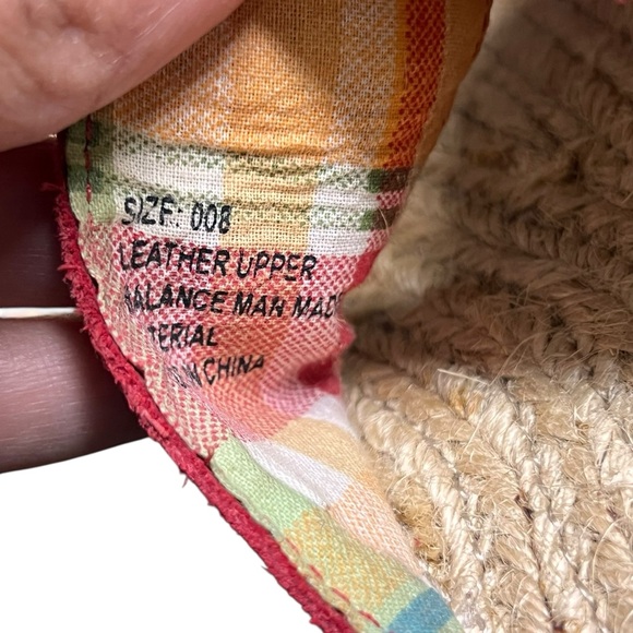 Abercrombie & Fitch Y2K Red Espadrille Sandals - Picture 7 of 7